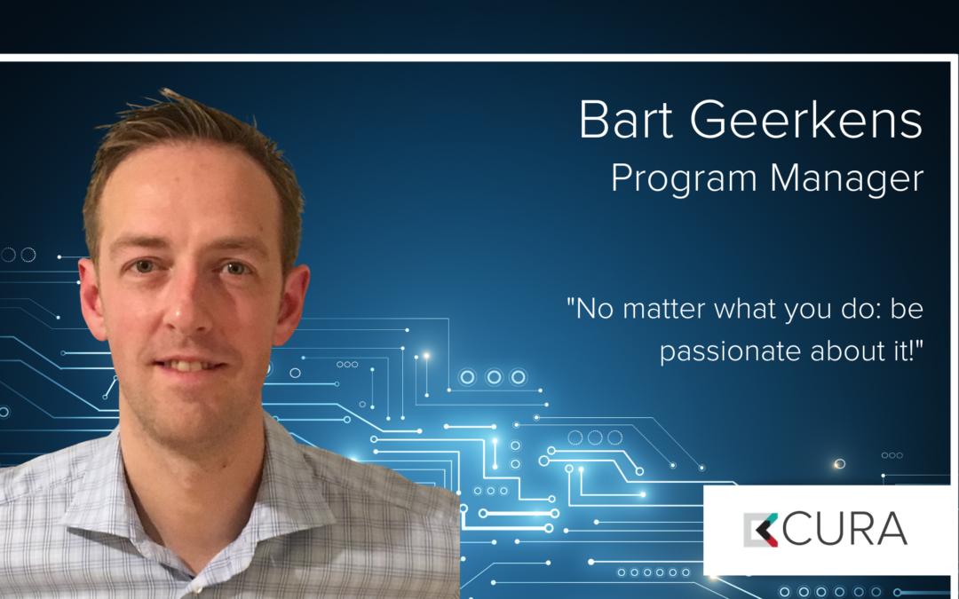 Bart Geerkens – new program manager at CURA Solutions